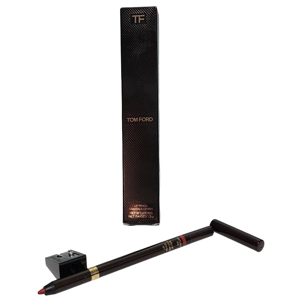 Tom Ford Lip Pencil 108 Headline Red Berry 0.04oz New in Box with Sharpener‎ - Picture 2 of 12